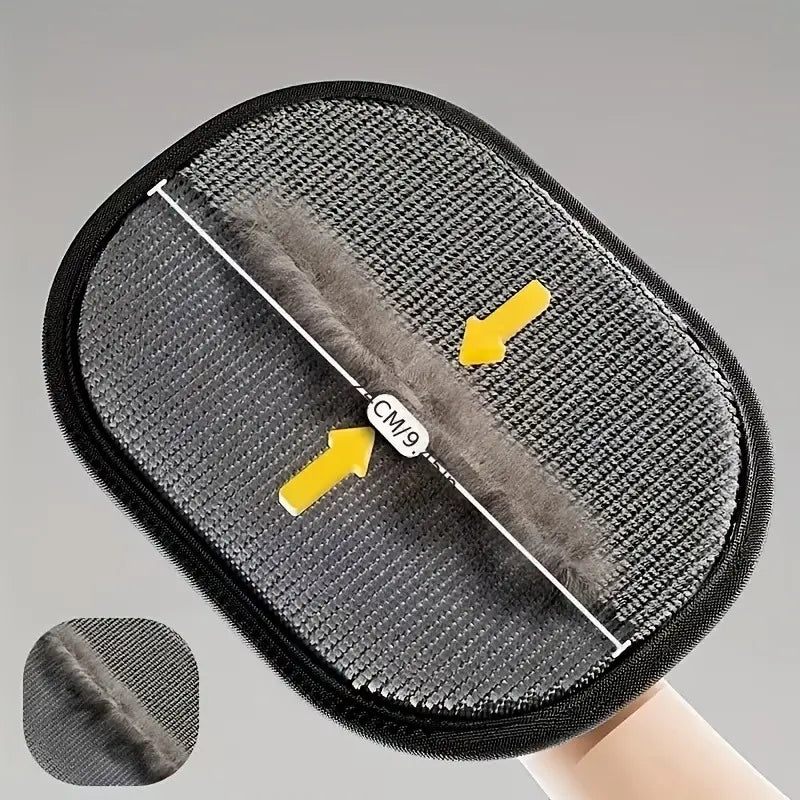 PET Hair Remover Electrostatic Gloves Two-Way Brush Sticky Hair Remover Cat Hair Dog Hair Glover Grooming Removal Cleaning Tiktokshopspringglowup Roller Portable